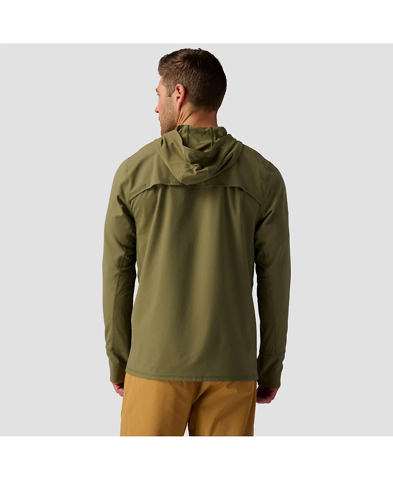 Backcountry Men's Hybrid Tahoe Sun Hoodie Performance Shirts Long Sleeve