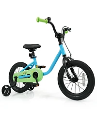 Slickblue Kids Bicycle for Children Beginner Bike with Training Wheels