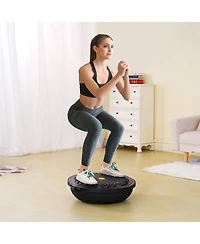 Mecale Half Balance Ball Trainer 1500 lbs with Pump for Home Gym