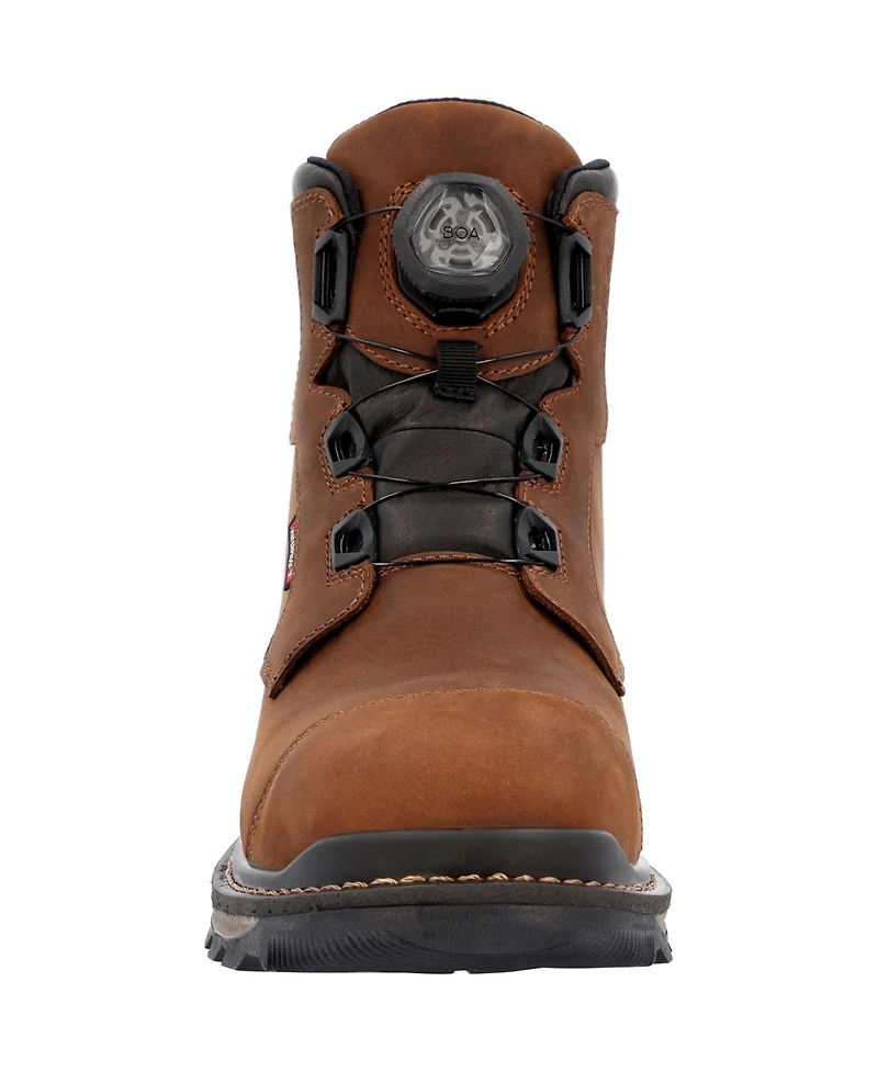 Rocky Men's Rams Horn Boa Composite Toe Waterproof Work Boot
