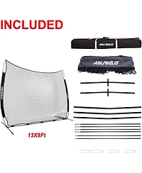 Aoligeijs Sports Barrier Net,Sports Net,Barricade Backstop Net,Perfect for Baseball,Softball,Soccer, Basketball,Lacrosse