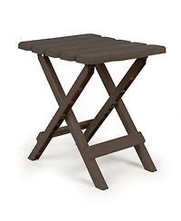 Gnuadz Quick-folding Table Plastic Mocha Camping Outdoor Recreation Gear