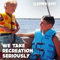 Trc Recreation Super Soft Xs Life Jacket Vinyl Coated Foam Swim Vest