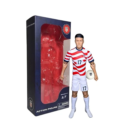 Banbo Toys Sockers 2026 Usmnt Alejandro Zendejas 8" Collectible Soccer Action Figure