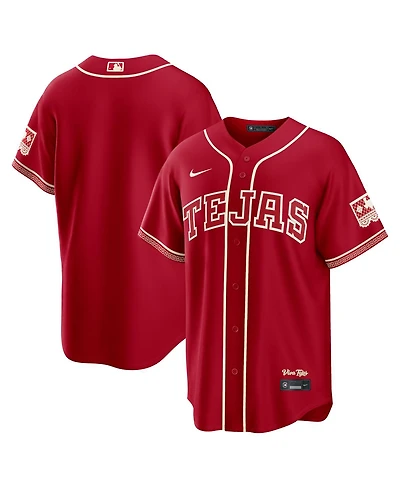 Nike Men's Red Texas Rangers 2026 City Connect Stadium Jersey