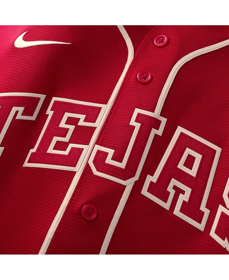 Nike Men's Ezequiel Duran Red Texas Rangers 2026 City Connect Stadium Jersey