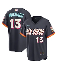 Nike Men's Manny Machado Black San Diego Padres 2026 City Connect Stadium Jersey