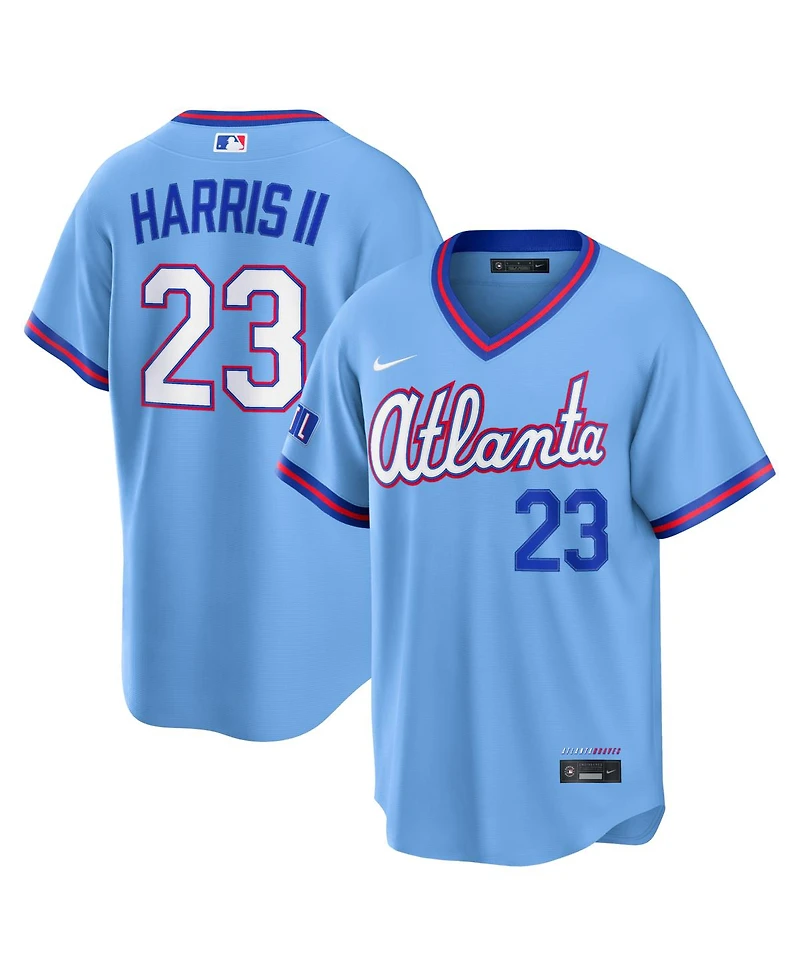 Nike Men's Michael Harris Ii Powder Blue Atlanta Braves 2026 City Connect Stadium Jersey