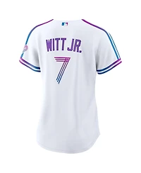 Nike Women's Bobby Witt Jr. White Kansas City Royals 2026 Connect Stadium Jersey
