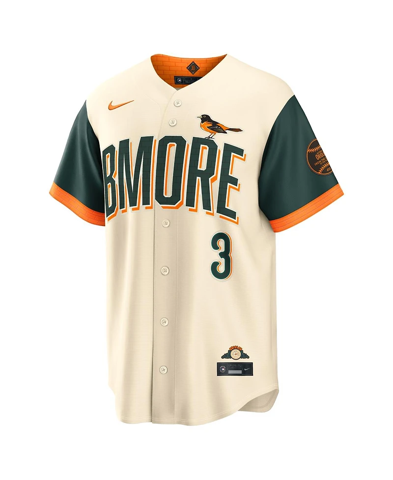 Nike Men's Taylor Ward Natural Baltimore Orioles 2026 City Connect Stadium Jersey