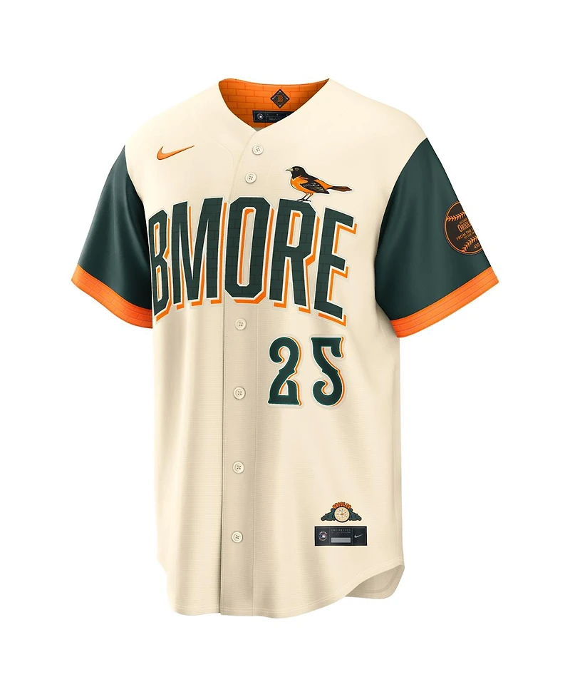 Nike Men's Pete Alonso Natural Baltimore Orioles 2026 City Connect Stadium Jersey
