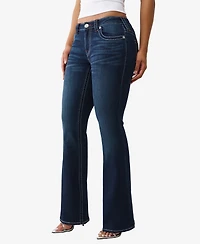 True Religion Women's Becca Bootcut Mid Rise Jeans