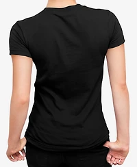 La Pop Art Women's Faith Flag Word Pullover Top