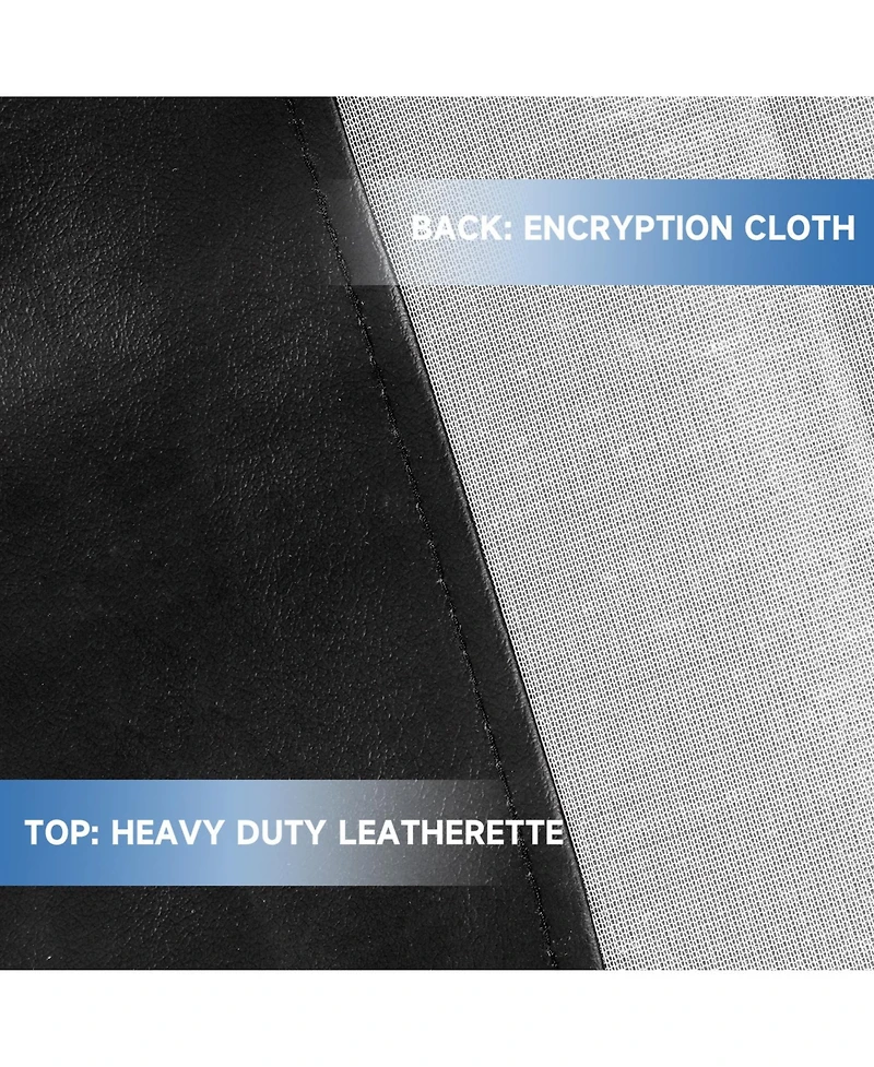Gse Games & Sports Expert 7' Heavy Duty Leatherette Pool Table Covers, Waterproof Tearproof Cover for