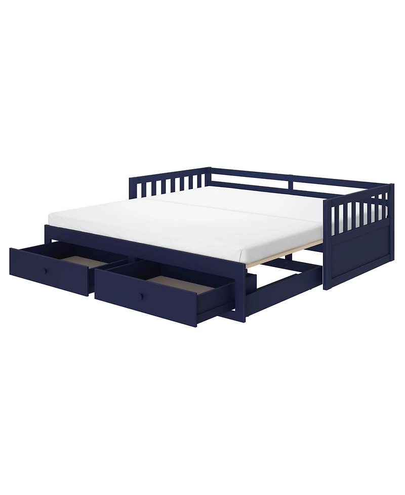 Max & Lily Elizabeth Bed with Storage Drawers