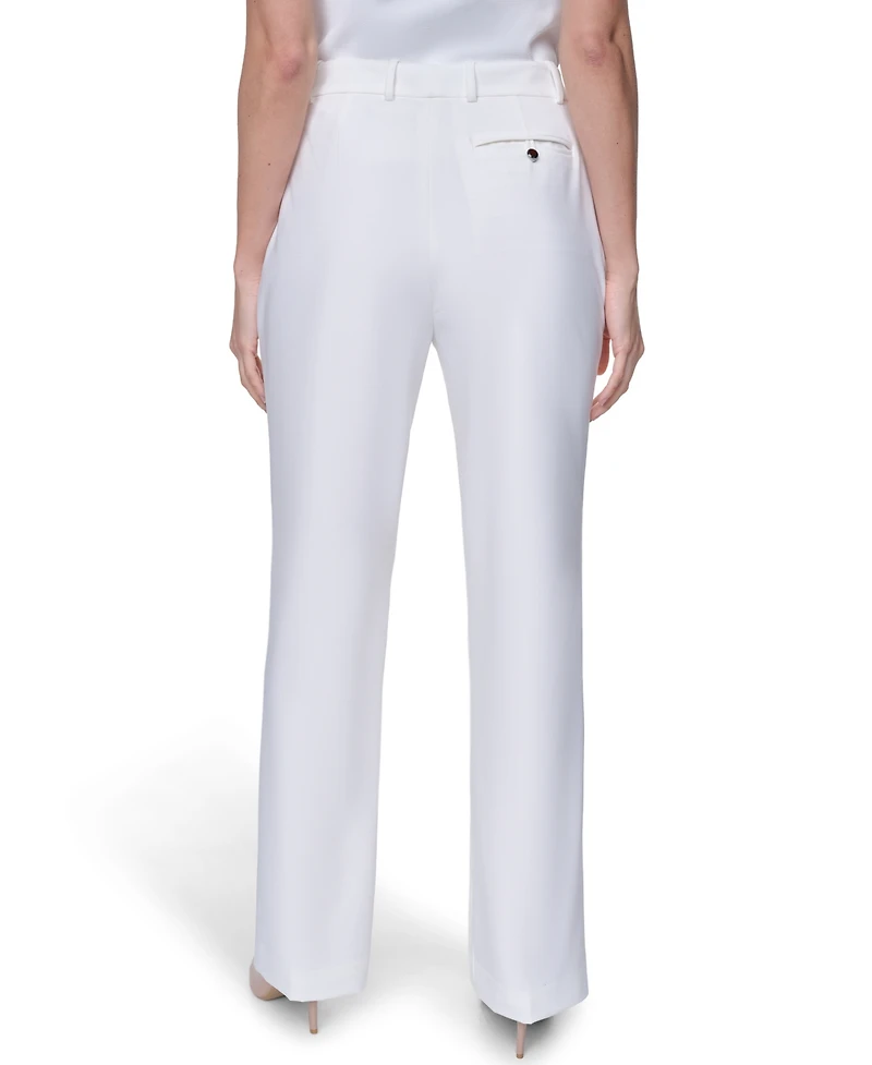 Calvin Klein Women's Modern Fit Mid Rise Pants