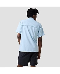 Backcountry Men's Tahoe Woven Short-Sleeve Snap-Up Shirt Performance Shirts Short Sleeve