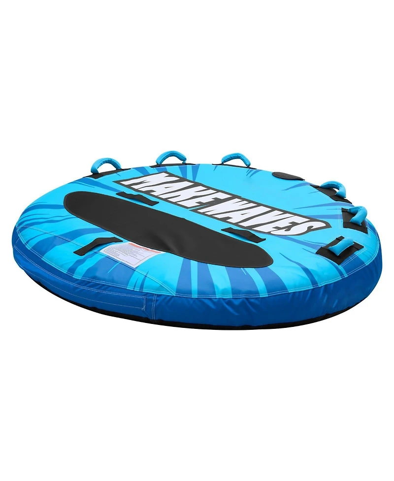 Mecale 3-Rider Towable Tube for Boating 510 lbs with Anti-Slip Pad