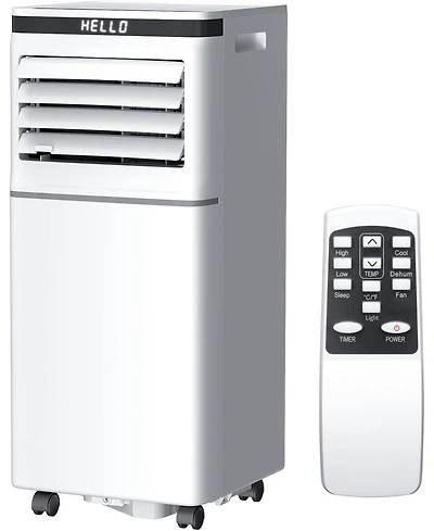 Cowsar 10,000 Btu Portable Ac, 3-in-1, Timer, Sleep, Remote
