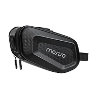 Aoligeijs Waterproof Bike Seat Bag 2L Hard Shell Bicycle Saddle Bag Under Seat Storage Pouch with Quick Release for Road Mountain Cycling
