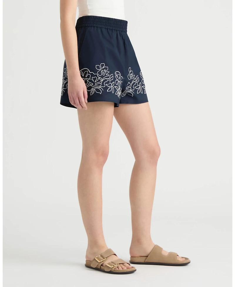 Nvlt Women's Embroidery Short