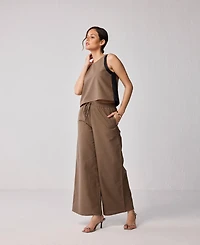 Reistor Women's Sleeveless Colorblock Top