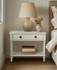 Madison Park Signature Beckett 32" Wood Large Nightstand