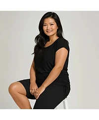 Calypsa Plus Daphne Loose Swim Top