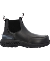 Rocky Men's Code Red Station Slip-On Composite Toe Boot