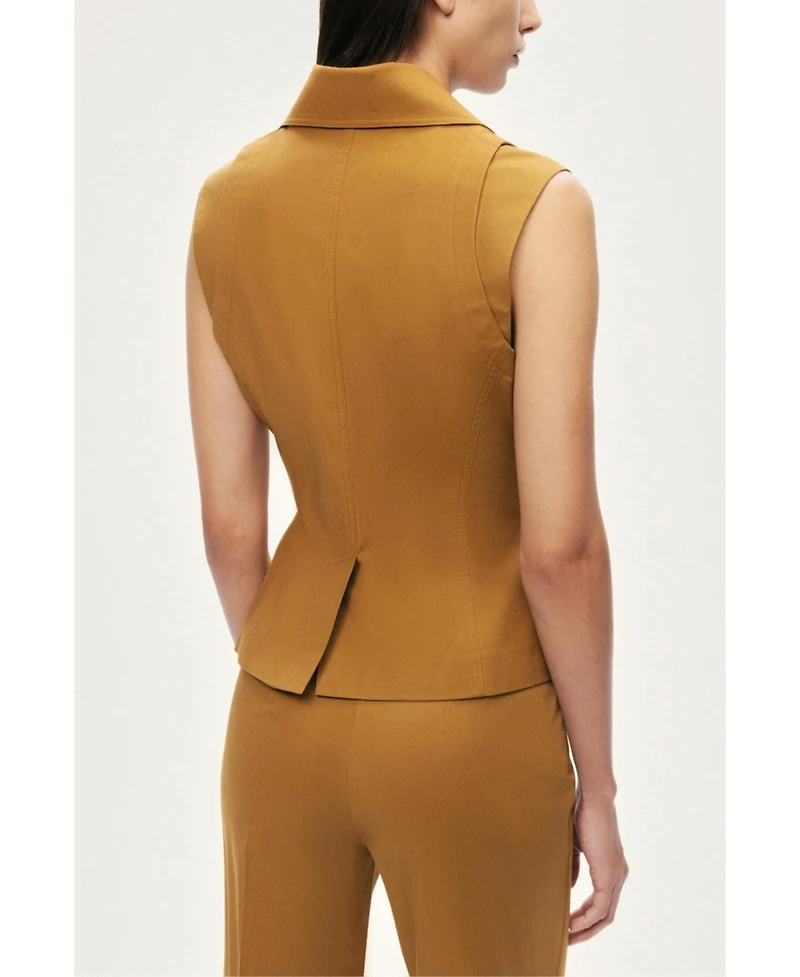 Nocturne Women's Tailored Double-Breasted Vest