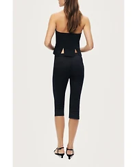 Nocturne Women's Halter Neck Structured Top