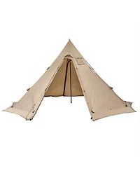 Gouun 4-6 Person Tipi Hot Tent with Stove Jack for Winter Camping