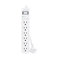 CyberPower Essential Series 6-Outlet Surge Protector with Power Cord