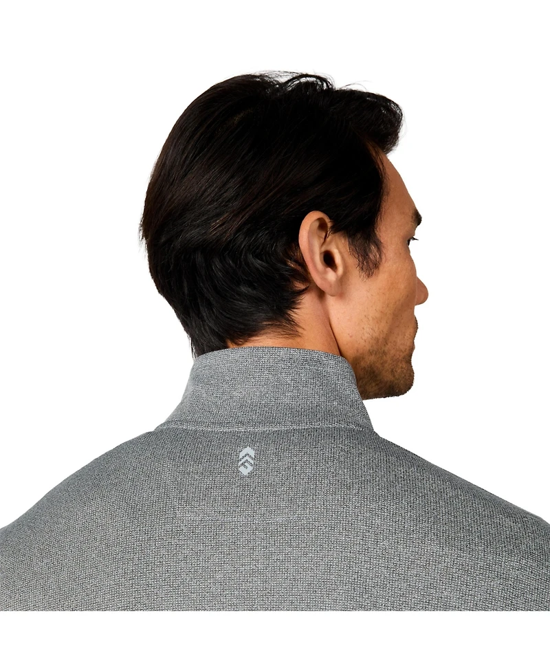 Free Country Men's Tech Double Face Quarter Zip Shirt