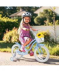 Slickblue Kids Bicycle with Adjustable Seat and Handlebar