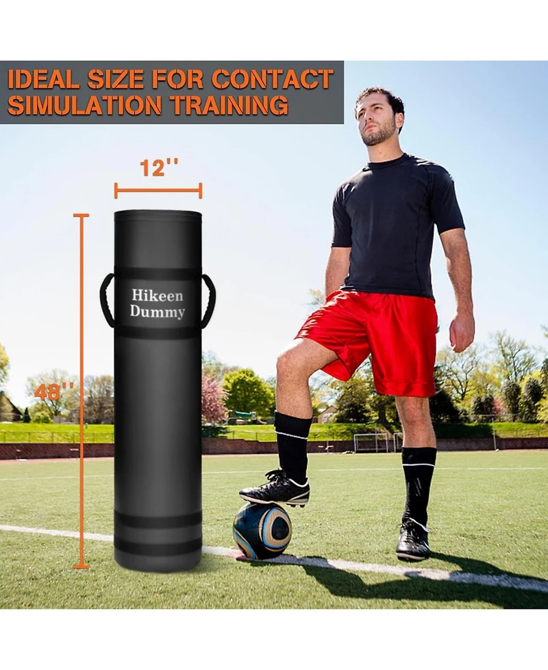 Hikeen Heavy Duty Football Tackle Dummy Lightweight Tackling Dummy for Youth Football Withstand Years of Blocking, Tackling, Defensive Practice Drills