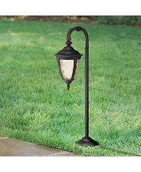 John Timberland Bellagio 26 1/2" High Rustic Outdoor Landscape Path Light Porch House Down-Arm Led Bulb