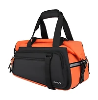 Hikeen Bike Rack Bag Expandable 13L to 24L Bicycle Rear Trunk Bag with Shoulder Strap Waterproof Cycling Storage for Commuting Travel