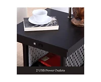 Madison Led Table & Lamp Combo with Charging Usb Ports, Set of 2