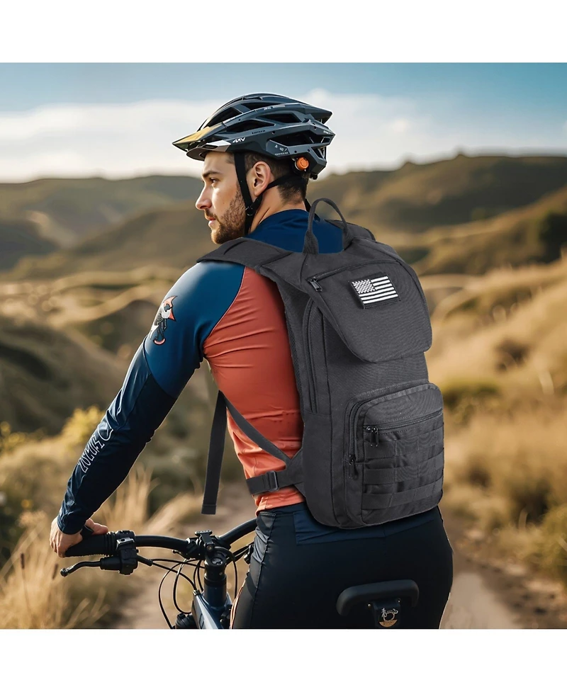 Mecale Tactical 18L Hydration Backpack with 3L Water Bladder and Molle System