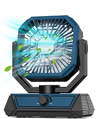 Gnuadz Portable Fan Rechargeable Led Lantern Camping Usb Travel Home 20000mAh