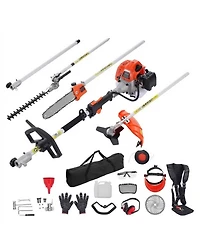 Sugift 33CC 6-in-1 Multi-Functional Trimming Tools, Gas Hedge Trimmer and More