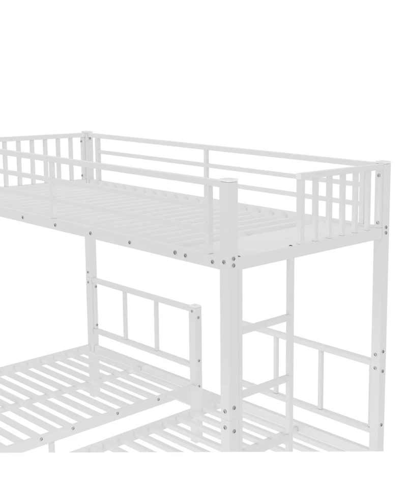 Streamdale Furniture Metal Triple Bunk Bed