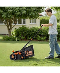 Sugift 2-in-1 Electric Dethatcher and Scarifier, 13-Inch, 13 Amp Corded Lawn Tool