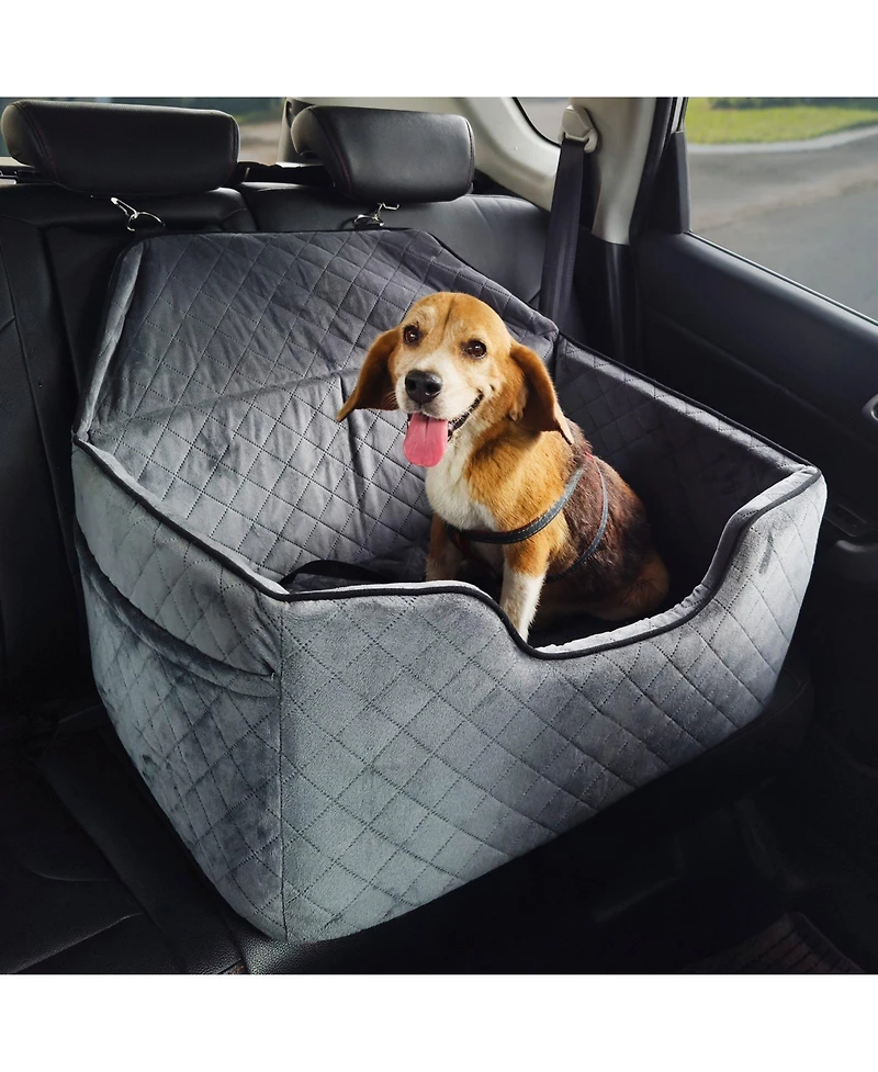 Cozito Dog Car Seat Booster 28 in Sponge Fill for up to 55 lbs