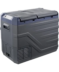 Mecale 40 Liter Portable Car Refrigerator Dual Zone 12V for Outdoor and Rv