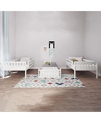 Max & Lily Twin Triple Bunk Bed Frame