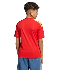 adidas Boys' 8-20 Belgium Crewneck Home Fan Jersey T-Shirt
