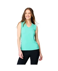 Free Country Women's Microtech Chill V-Neck Tank Top