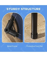 Aostirmotor 30" Elevated Dog Cot, Uv protection canopy, breathable cooling, portable foldable, sturdy raised design